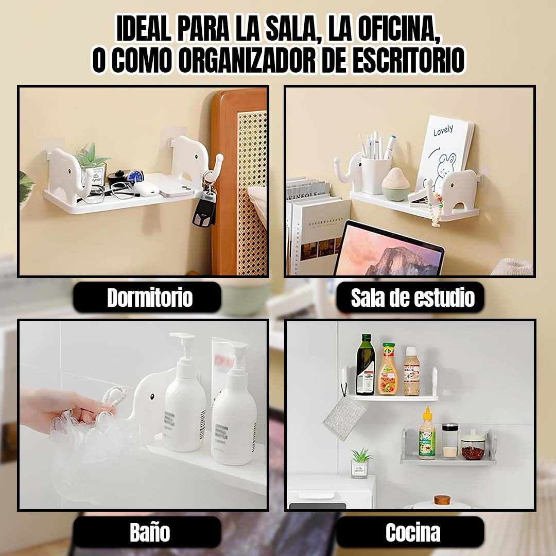 Repisa Adhesiva 🎁PROMO 1 UNIDAD🎁- FÁCIL INSTALACIÓN
