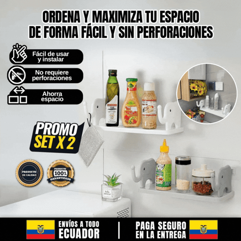 Repisa Adhesiva 🎁PROMO 1 UNIDAD🎁- FÁCIL INSTALACIÓN